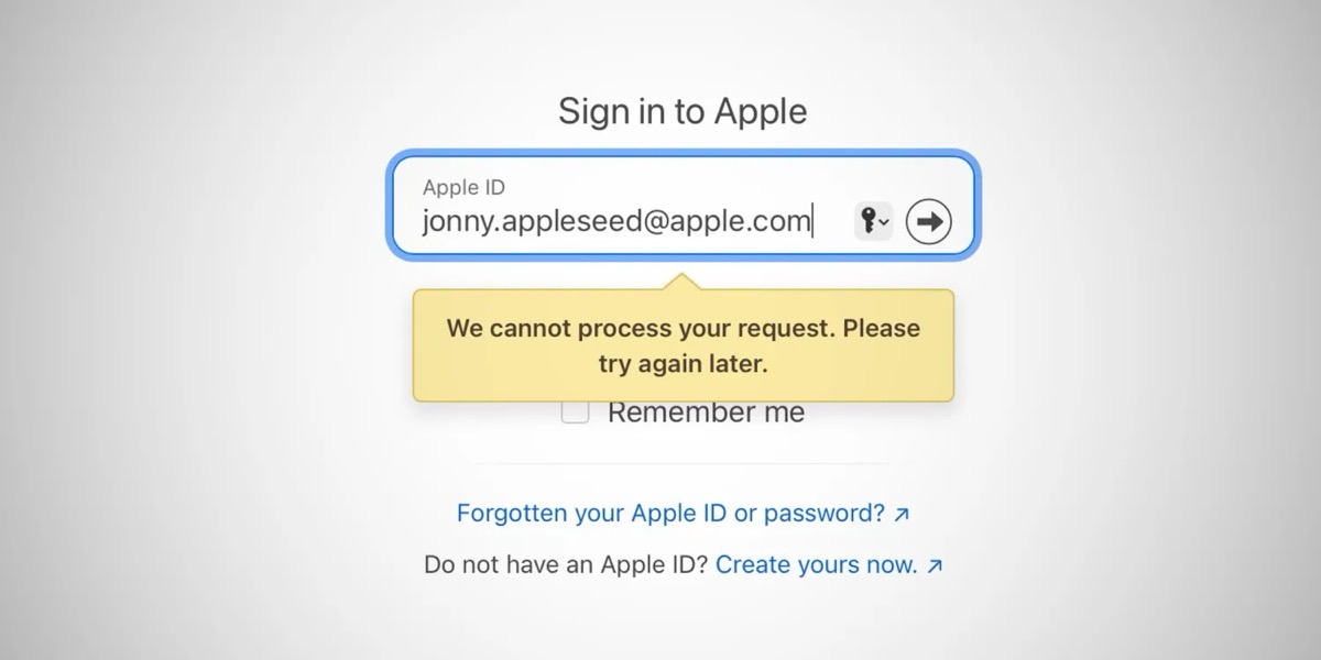 Apple ID down?